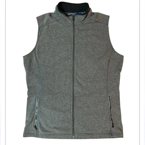 Kuhl Kashmira Full Zip Vest Color:Heathered Tan Size:Large - Picture 1 of 4